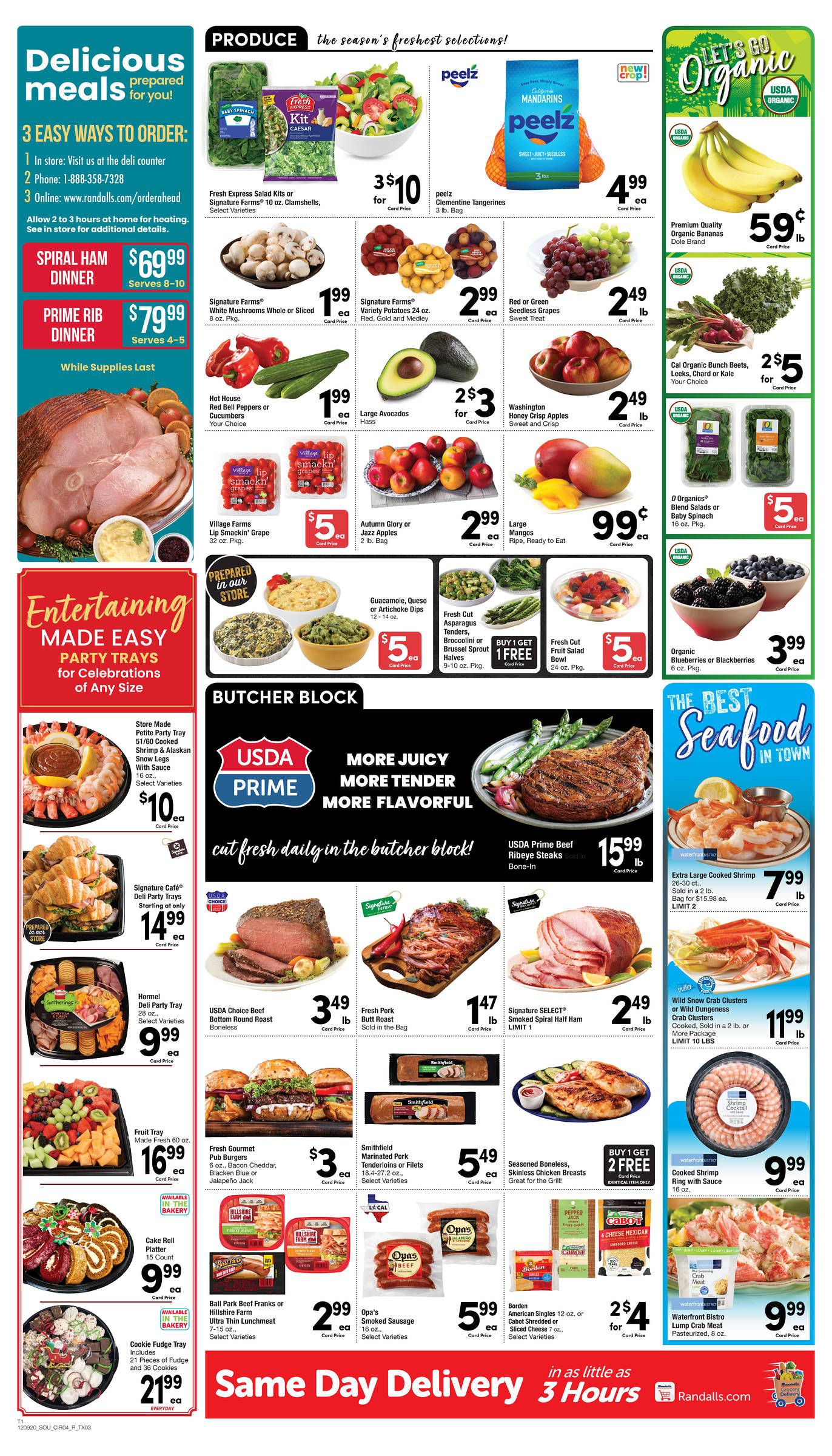 Randalls Weekly Ad Flyer December 9 to December 15, 2020