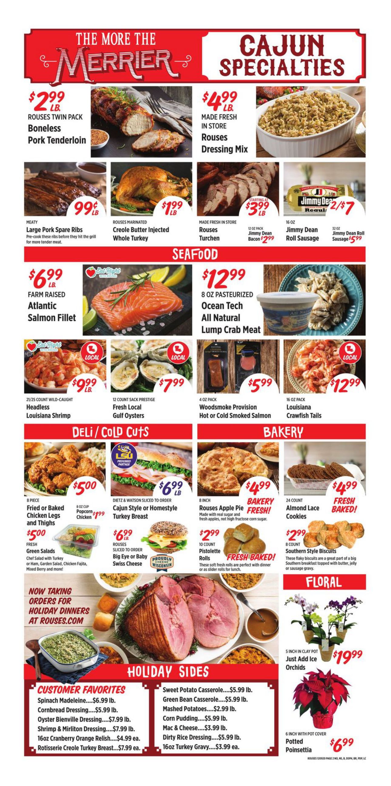 Rouses Markets Holiday Weekly Ad Flyer December 9 to December 15, 2020