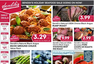 Sendik's Holiday Weekly Ad Flyer December 9 to December 15, 2020