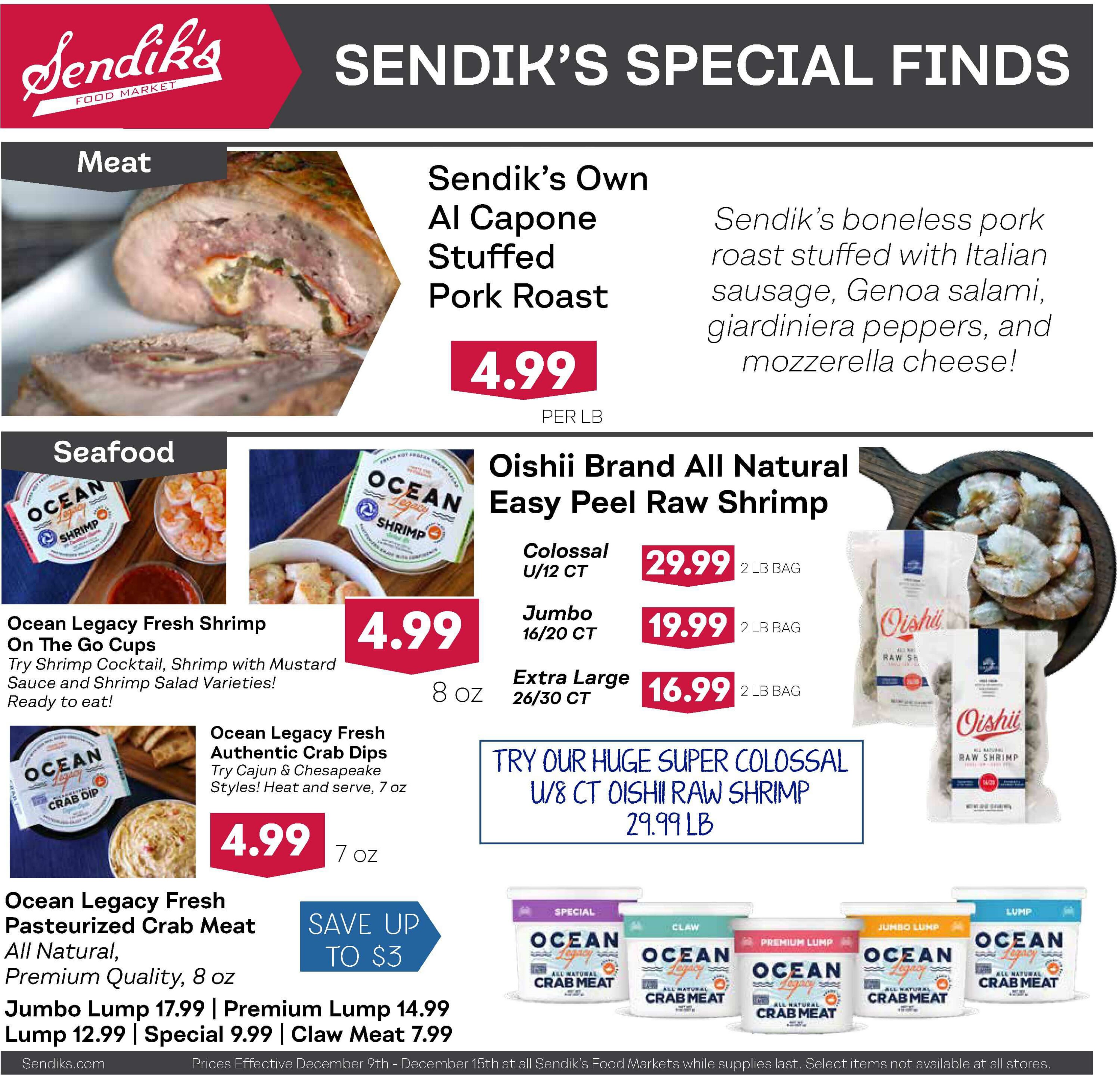 Sendik's Holiday Weekly Ad Flyer December 9 to December 15, 2020
