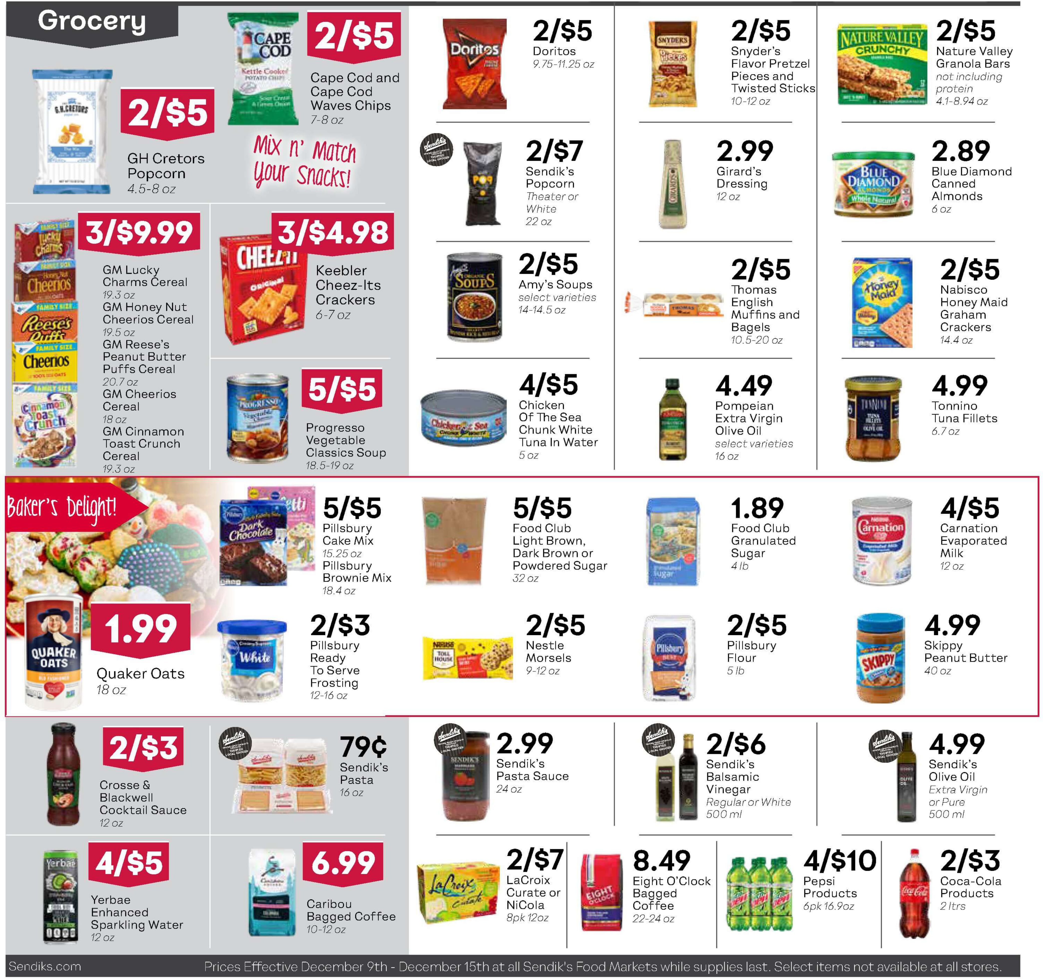 Sendik's Holiday Weekly Ad Flyer December 9 to December 15, 2020
