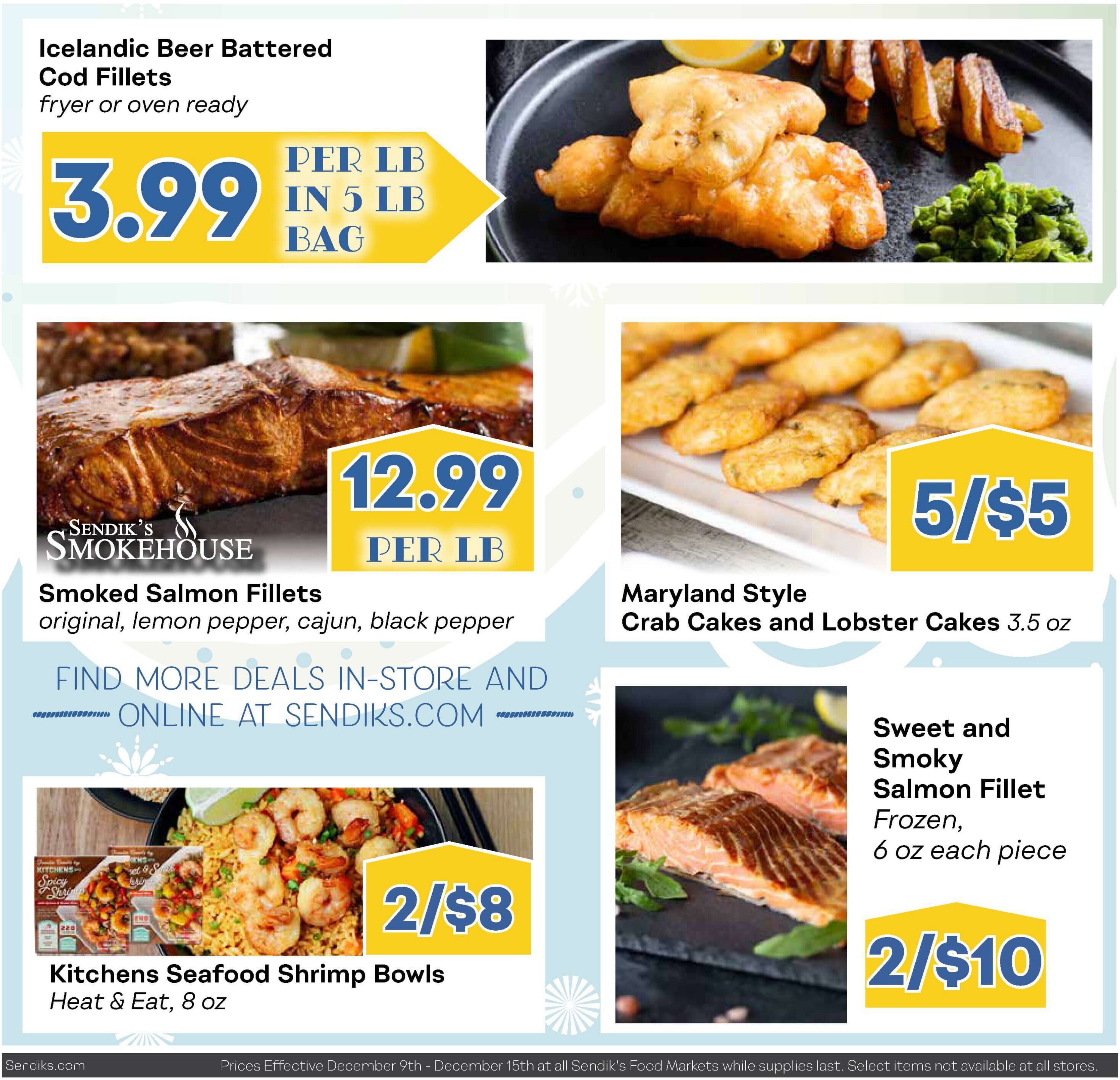 Sendik's Holiday Weekly Ad Flyer December 9 to December 15, 2020