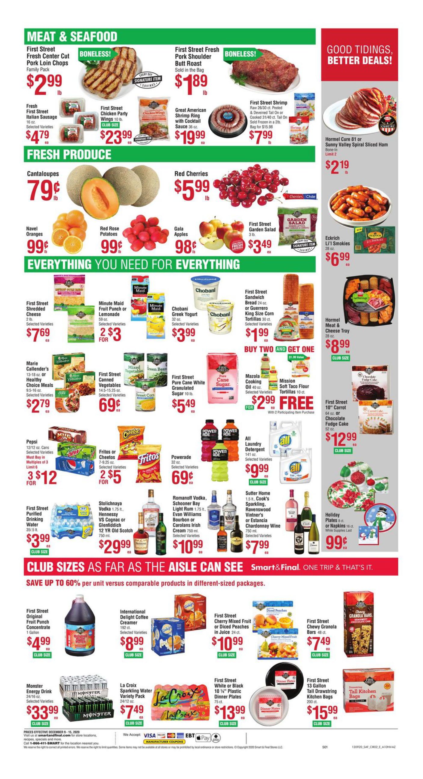 Smart & Final Weekly Ad Flyer December 9 to December 15, 2020