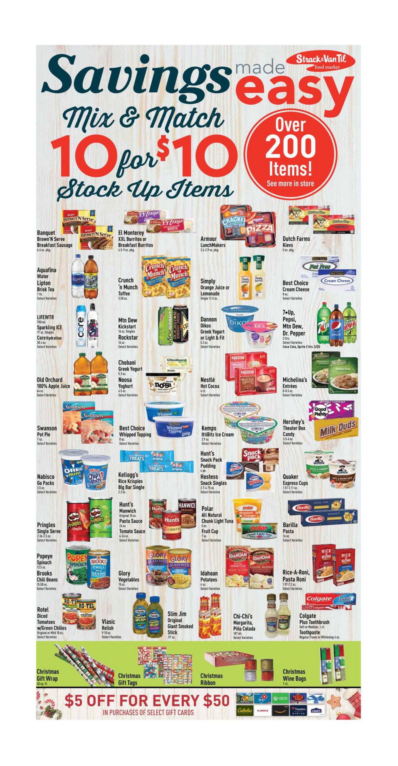 Strack & Van Til Holiday Weekly Ad Flyer December 9 to December 15, 2020