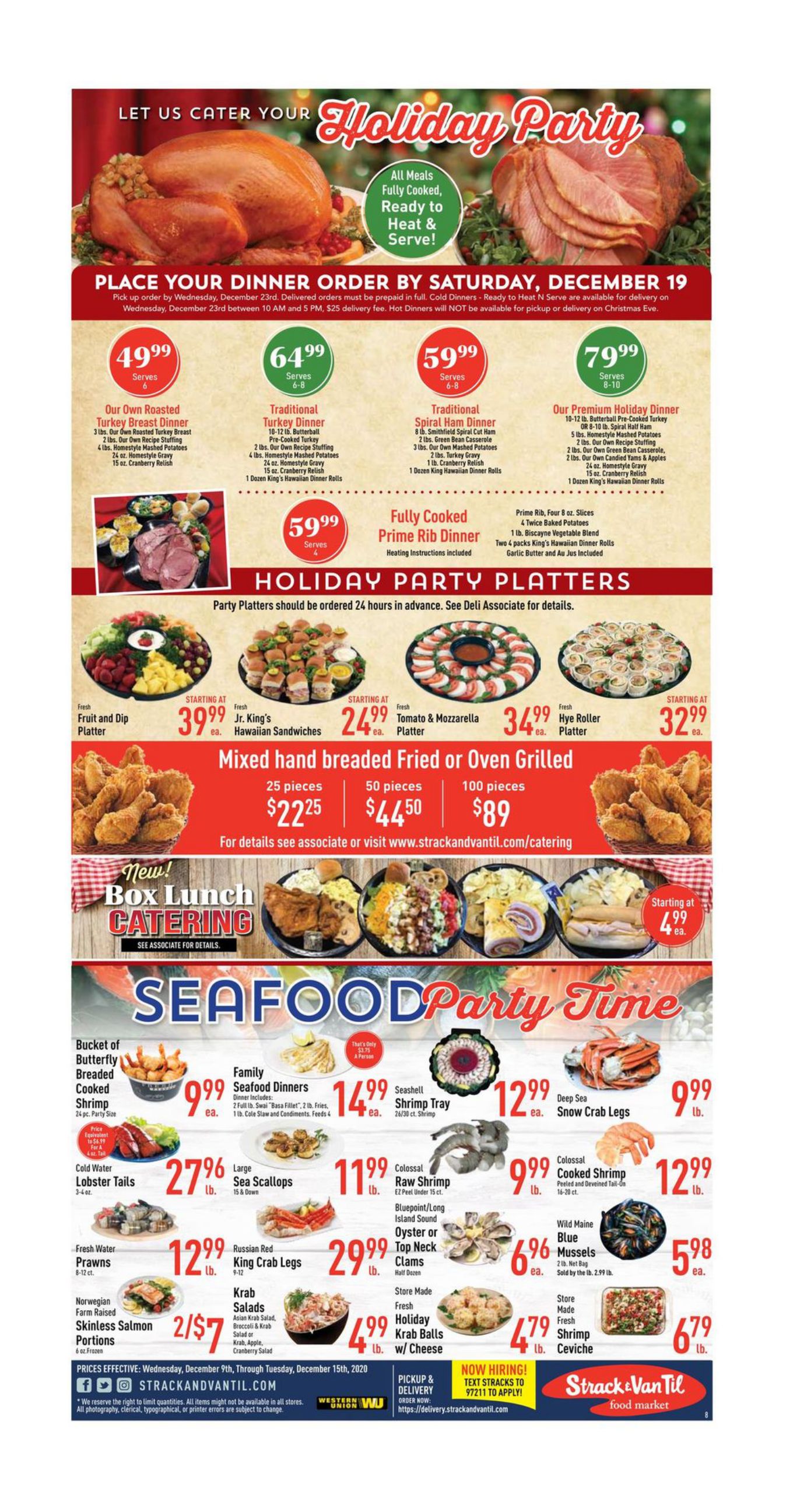 Strack & Van Til Holiday Weekly Ad Flyer December 9 to December 15, 2020