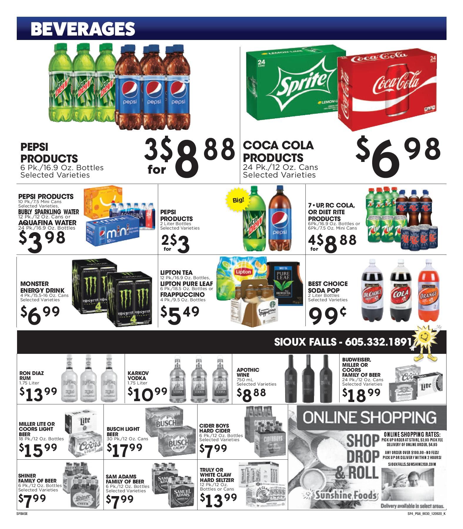 Sunshine Foods Weekly Ad Flyer December 9 to December 15, 2020