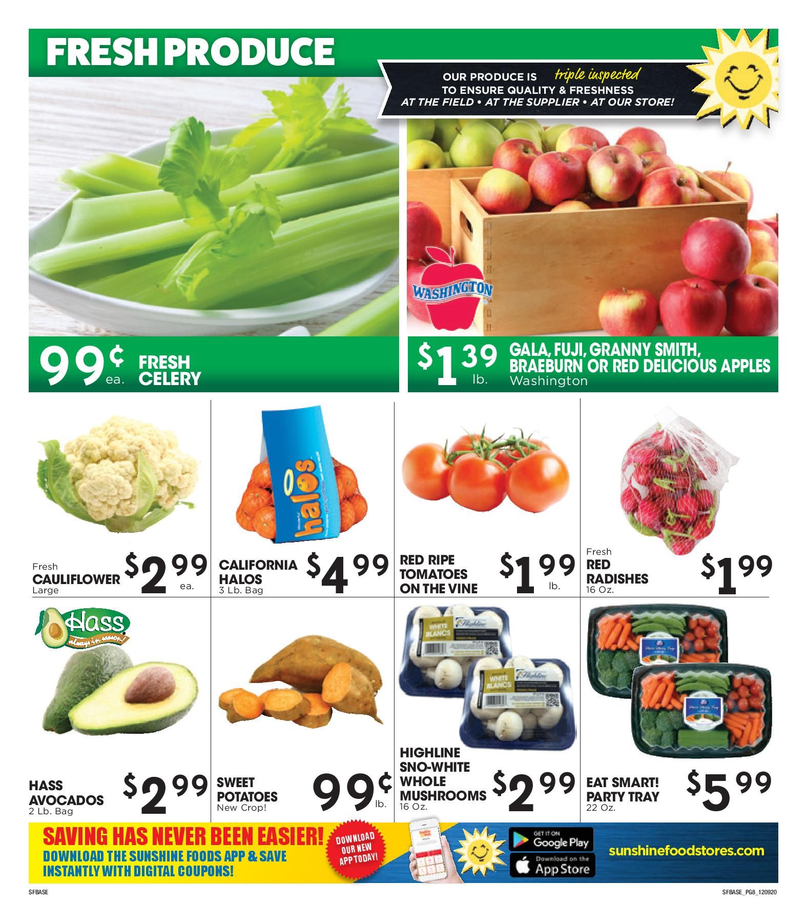 Sunshine Foods Weekly Ad Flyer December 9 to December 15, 2020