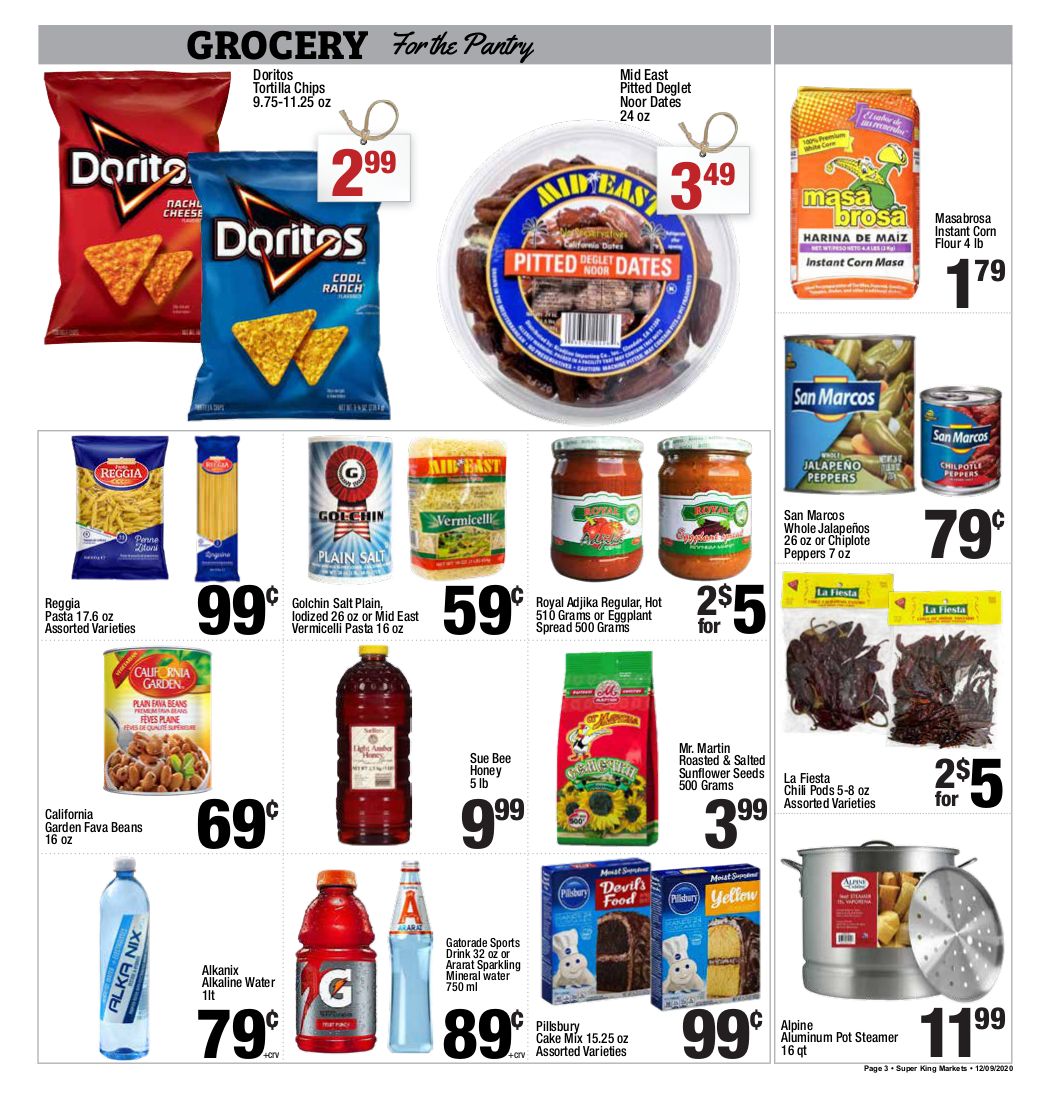 Super King Markets Weekly Ad Flyer December 9 to December 15, 2020
