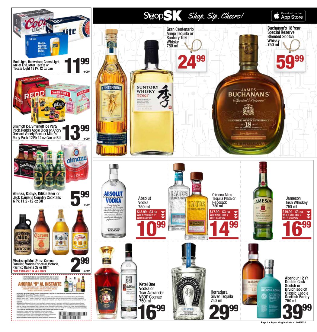 Super King Markets Weekly Ad Flyer December 9 to December 15, 2020