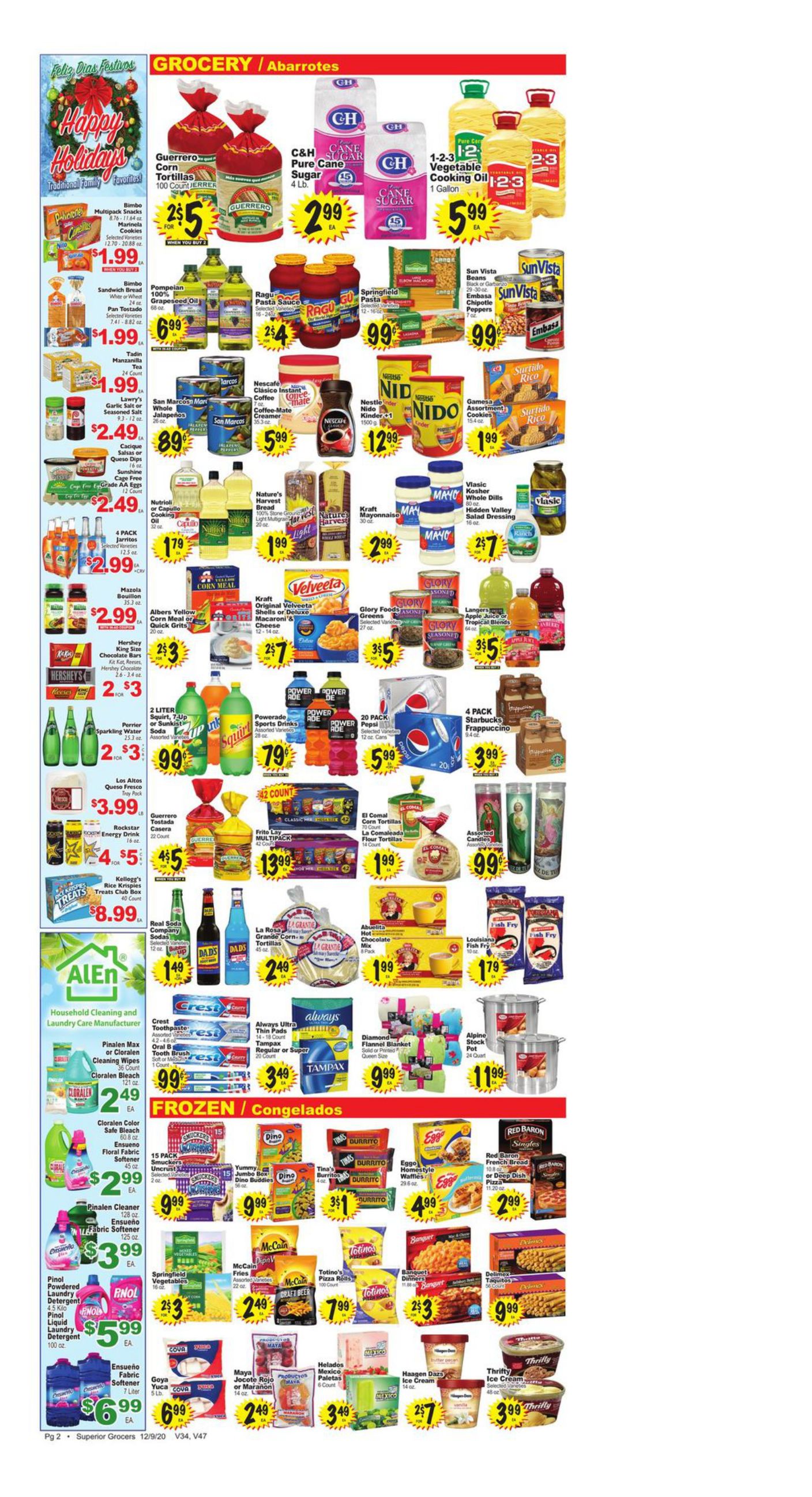 Superior Grocers Weekly Ad Flyer December 9 to December 15, 2020