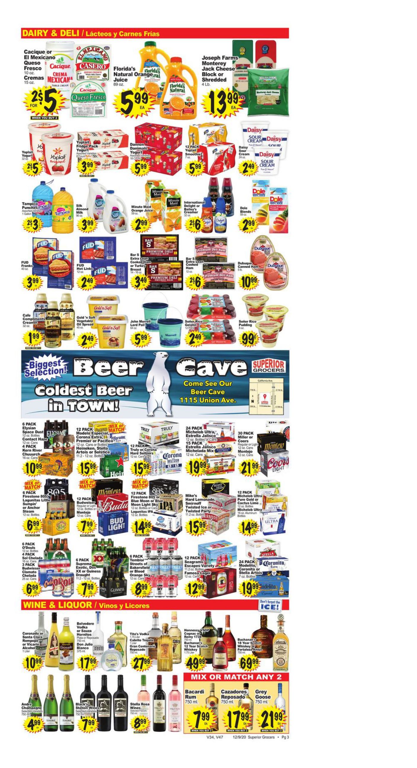 Superior Grocers Weekly Ad Flyer December 9 to December 15, 2020