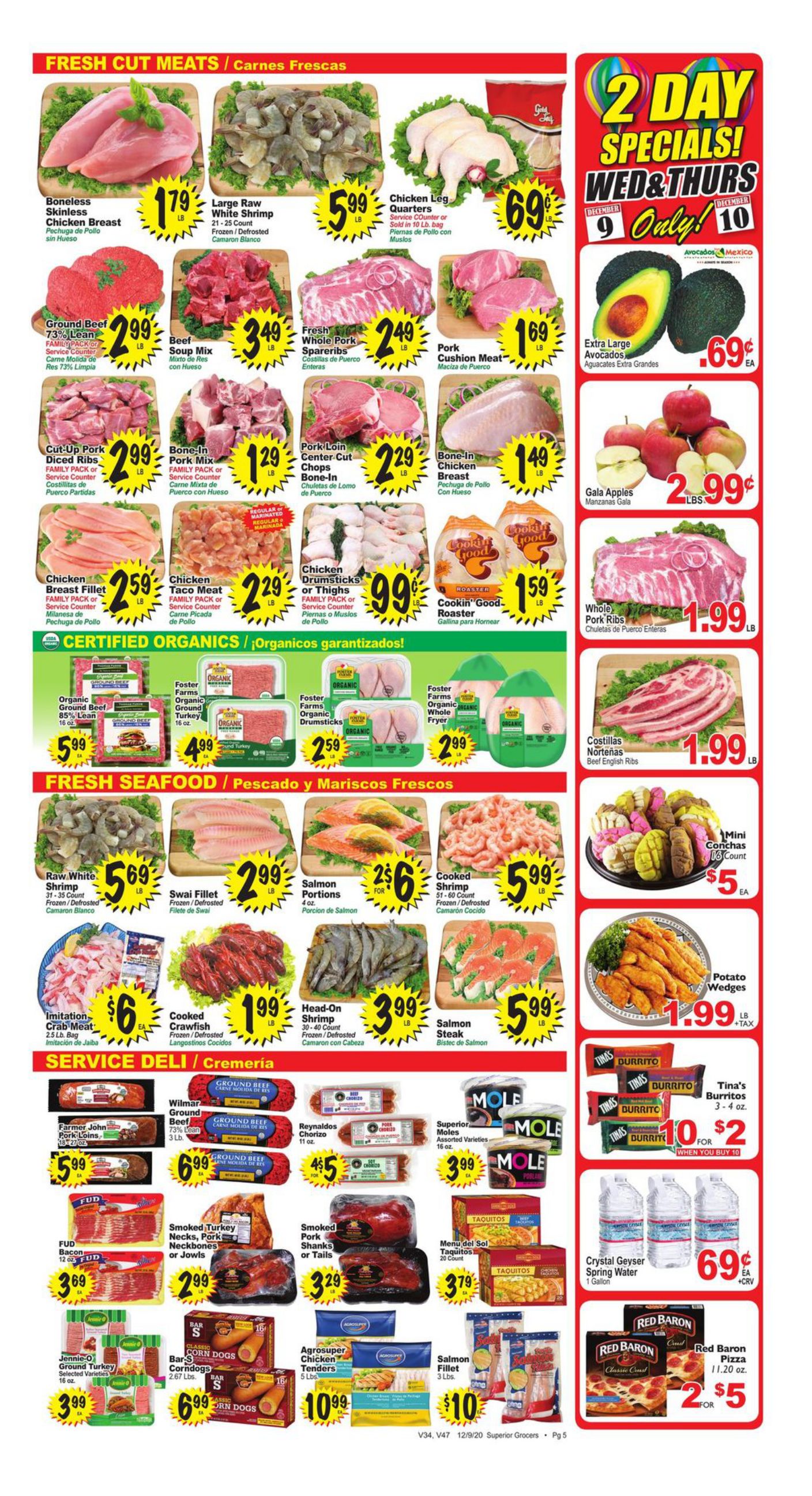 Superior Grocers Weekly Ad Flyer December 9 to December 15, 2020