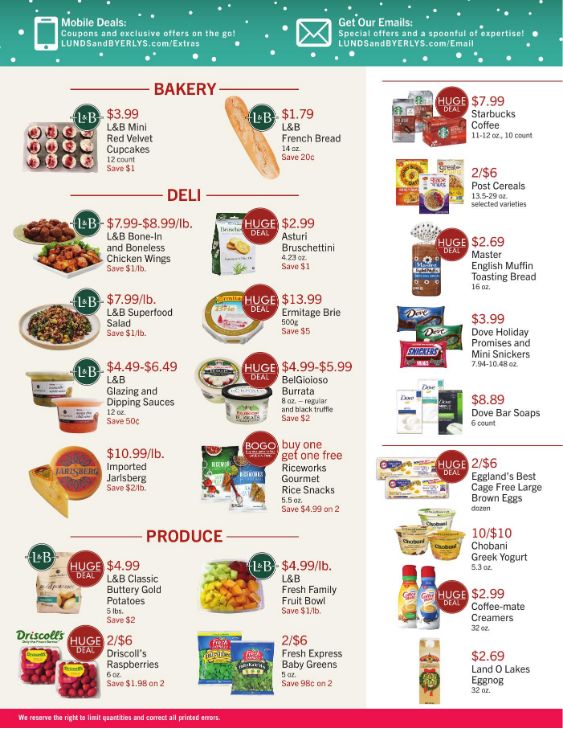 Lunds & Byerlys Weekly Ad Flyer December 10 to December 16, 2020