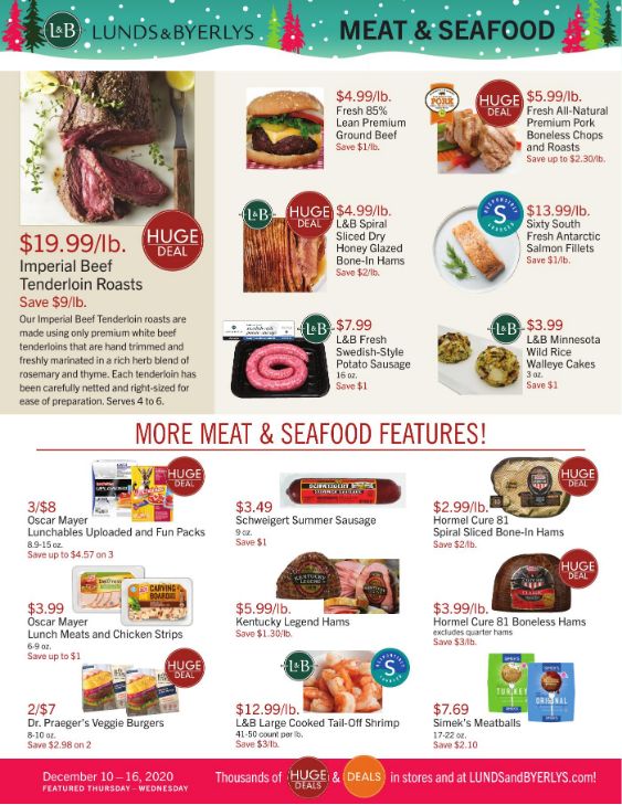 Lunds & Byerlys Weekly Ad Flyer December 10 to December 16, 2020