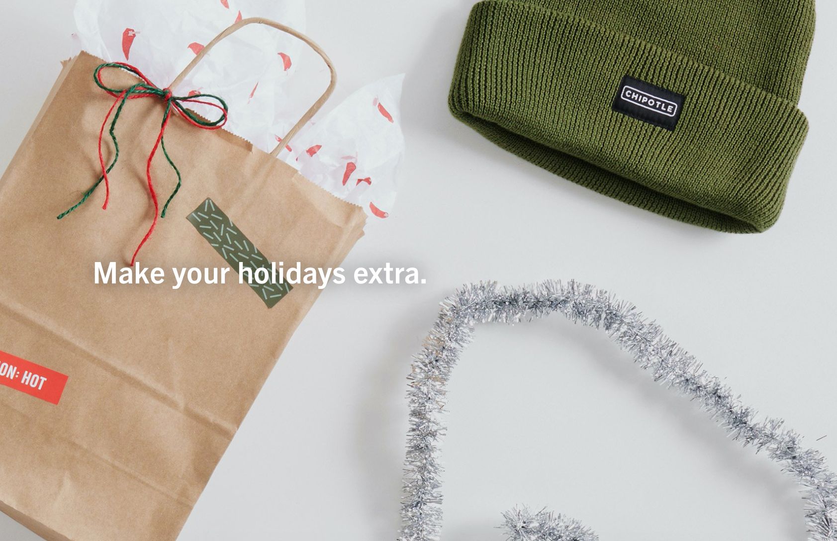 New Sustainably Minded Holiday Apparel & Gift Line Announced by Chipotle Goods New Sustainably Minded Holiday Apparel & Gift Line Announced by Chipotle Goods
