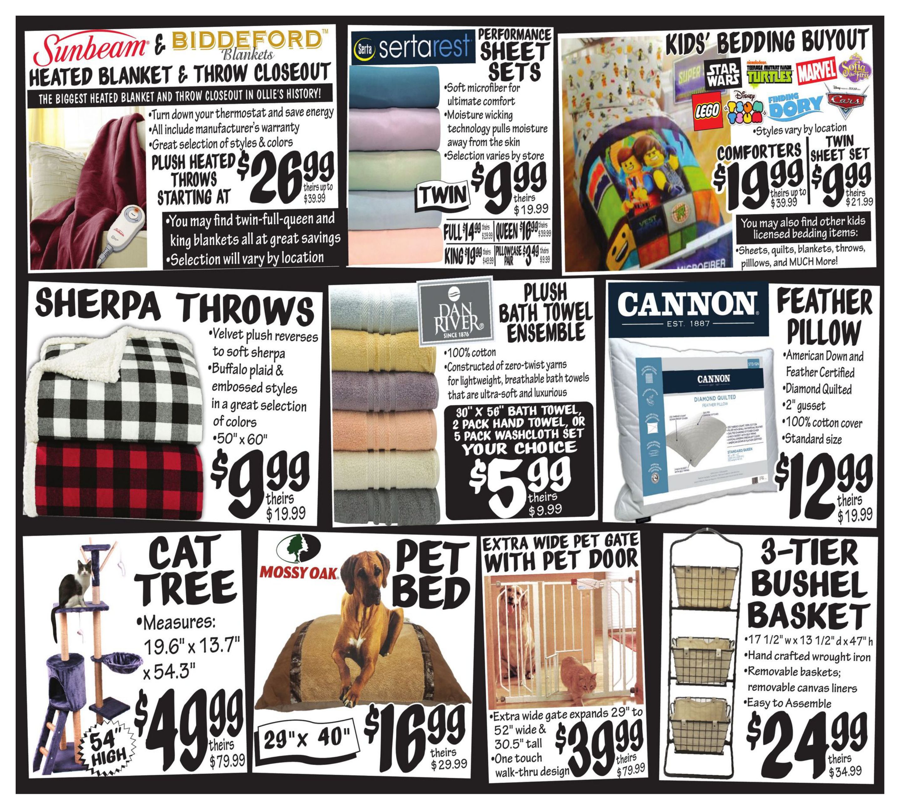 Ollie's Bargain Outlet Holiday Weekly Ad Flyer December 10 to December 19, 2020