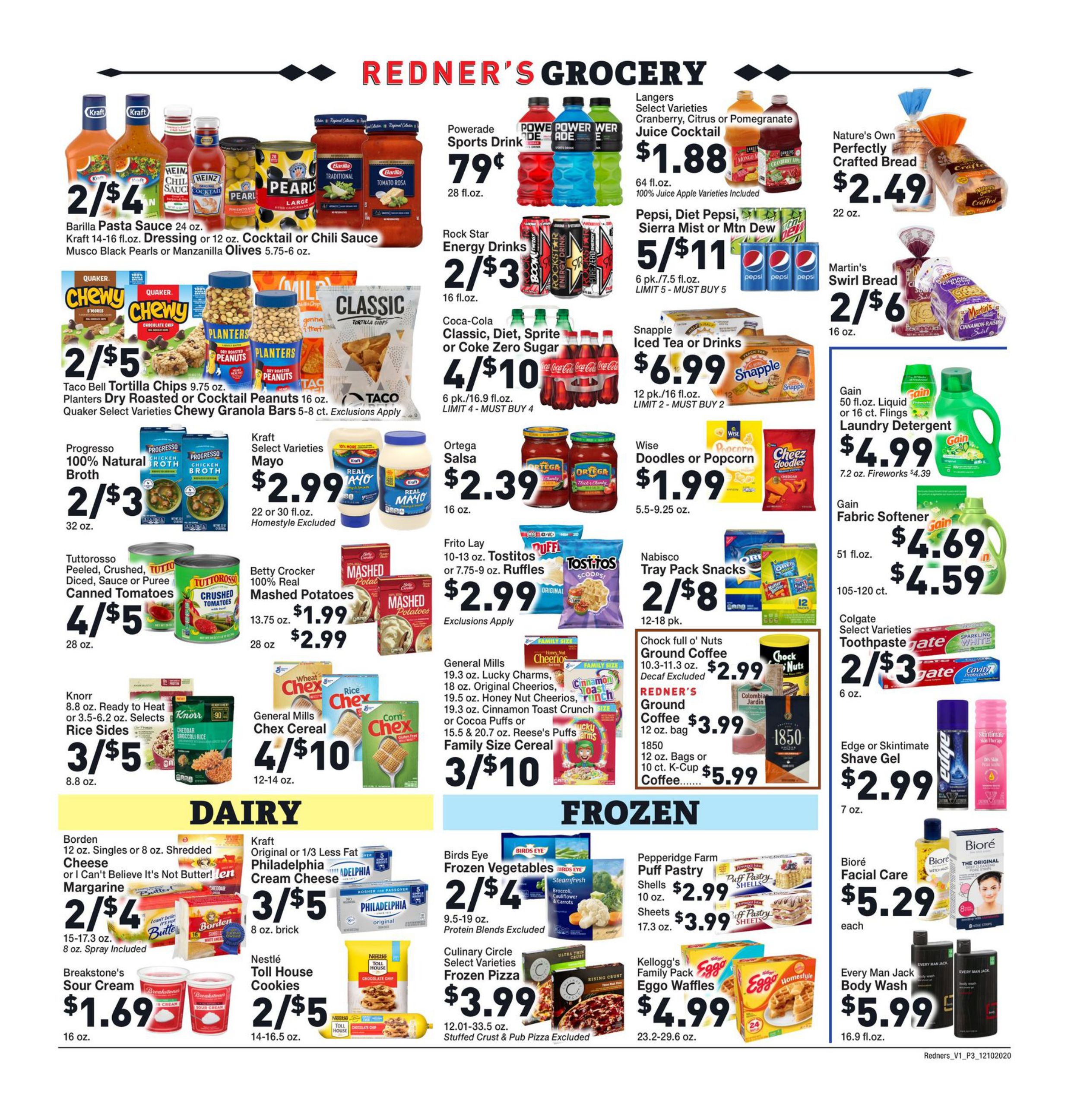 Redner's Markets Weekly Ad Flyer December 10 to December 16, 2020