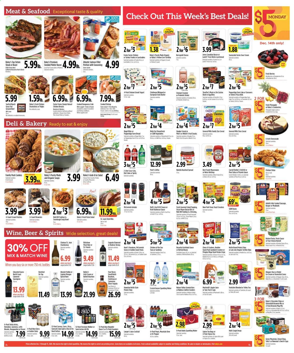 Raley's (CA, NV) Weekly Ad Flyer December 9 to December 15