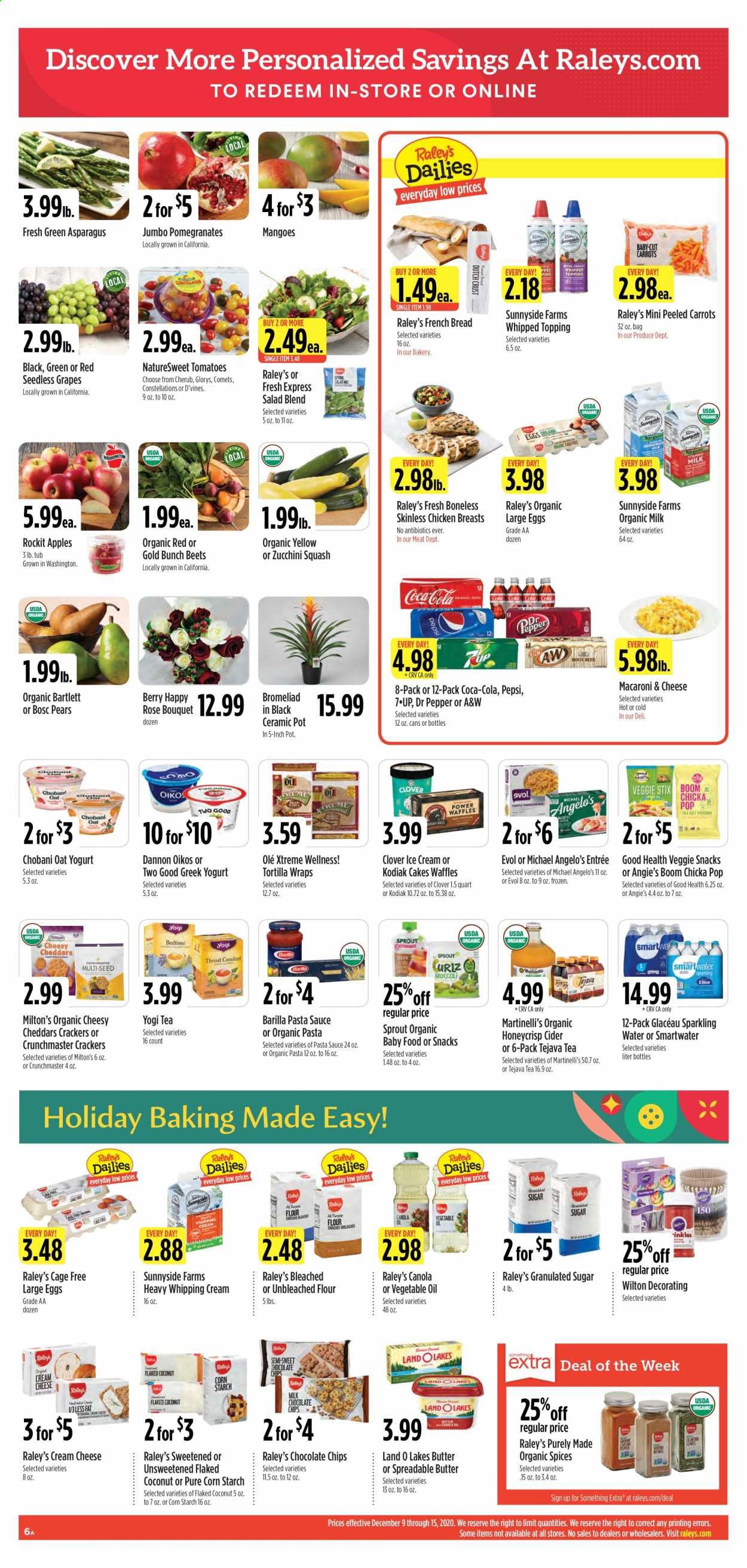 Raley's (CA, NV) Weekly Ad Flyer December 9 to December 15