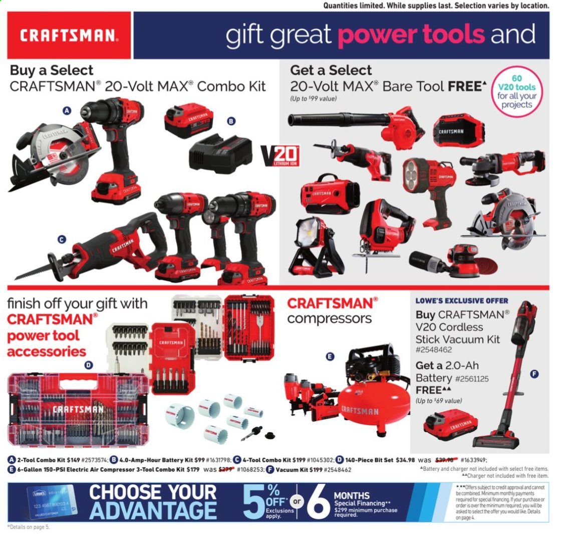 Lowe's Weekly Ad Flyer December 10 to December 24