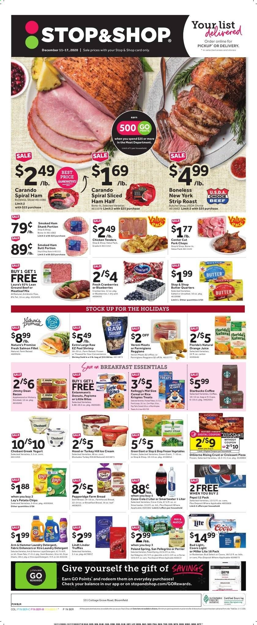 Stop & Shop (CT) Weekly Ad Flyer December 11 to December 17
