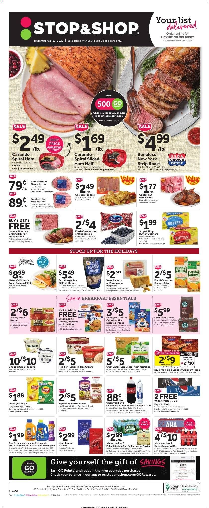 Stop & Shop (MA) Weekly Ad Flyer December 11 to December 17