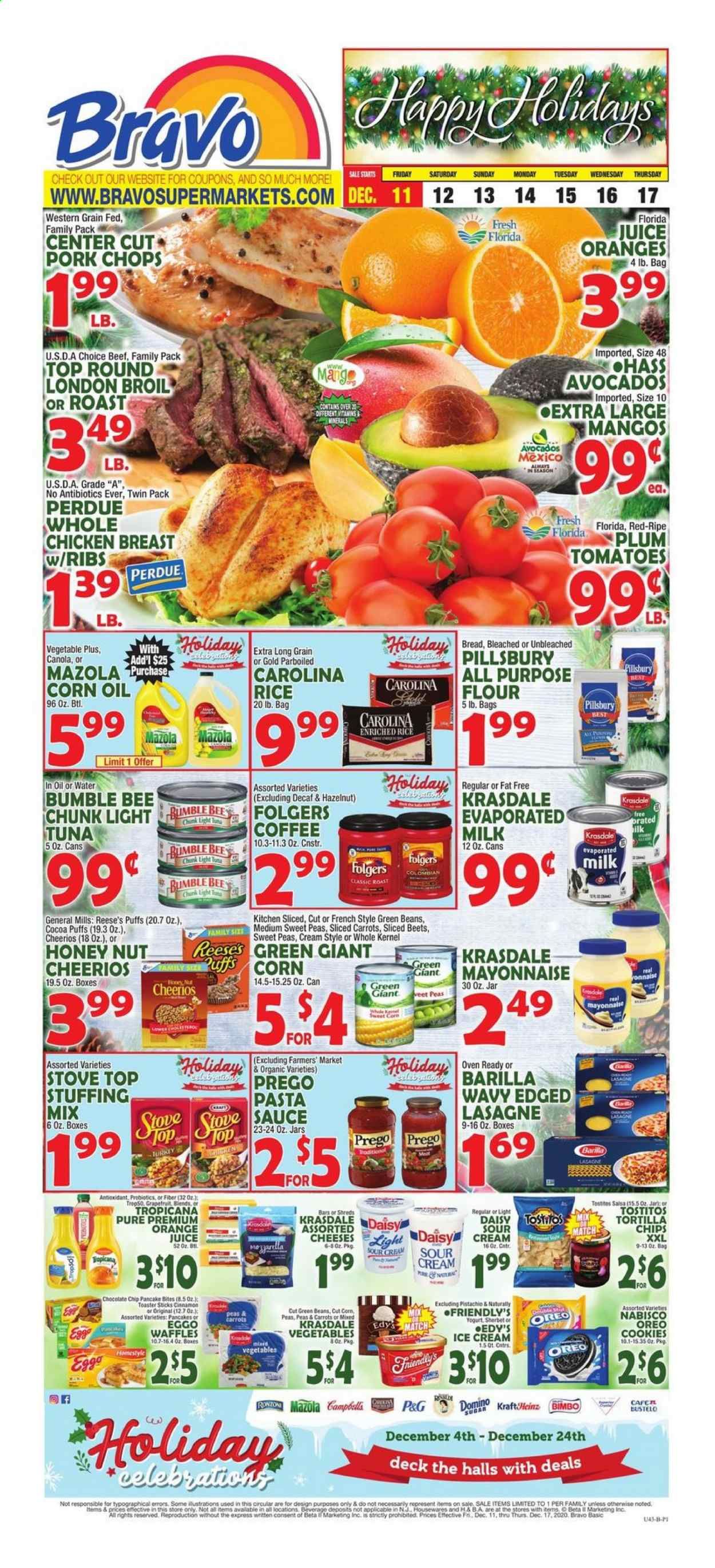 Bravo Supermarkets (CT, FL, MA, NJ, NY, PA, RI) Weekly Ad Flyer December 11 to December 17