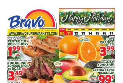 Bravo Supermarkets (CT, FL, MA, NJ, NY, PA, RI) Weekly Ad Flyer December 11 to December 17