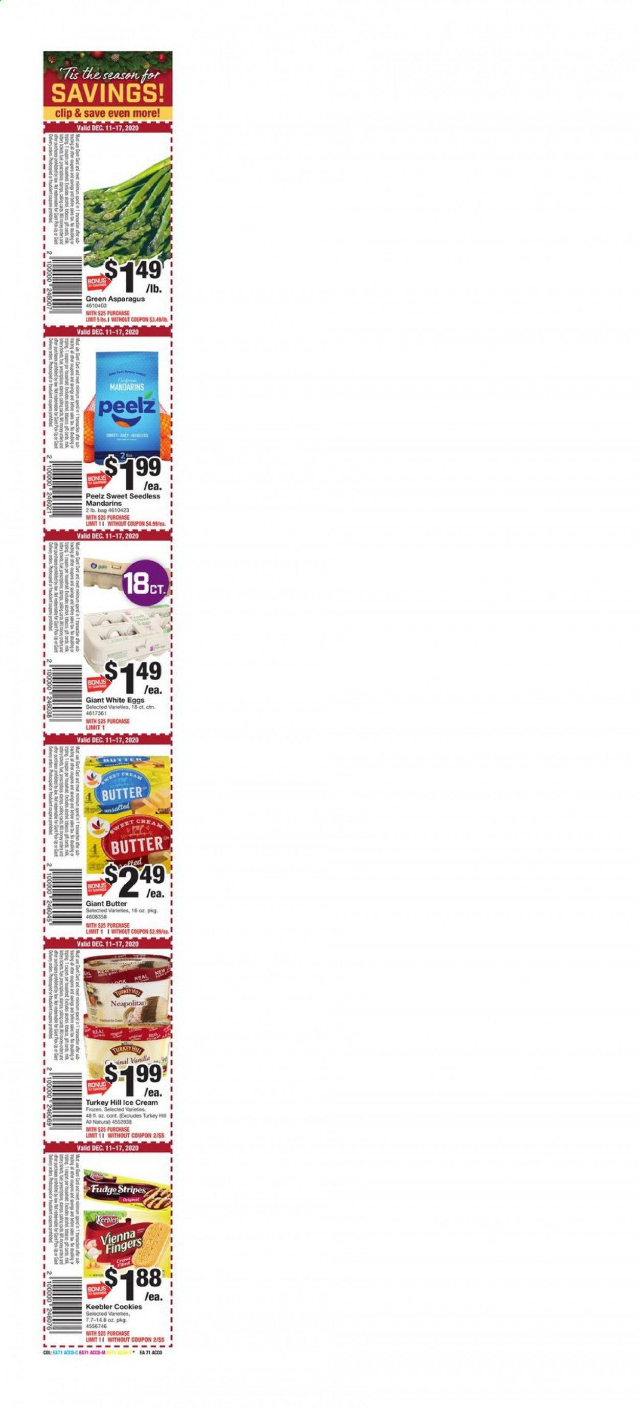 Giant Food Weekly Ad Flyer December 11 to December 17