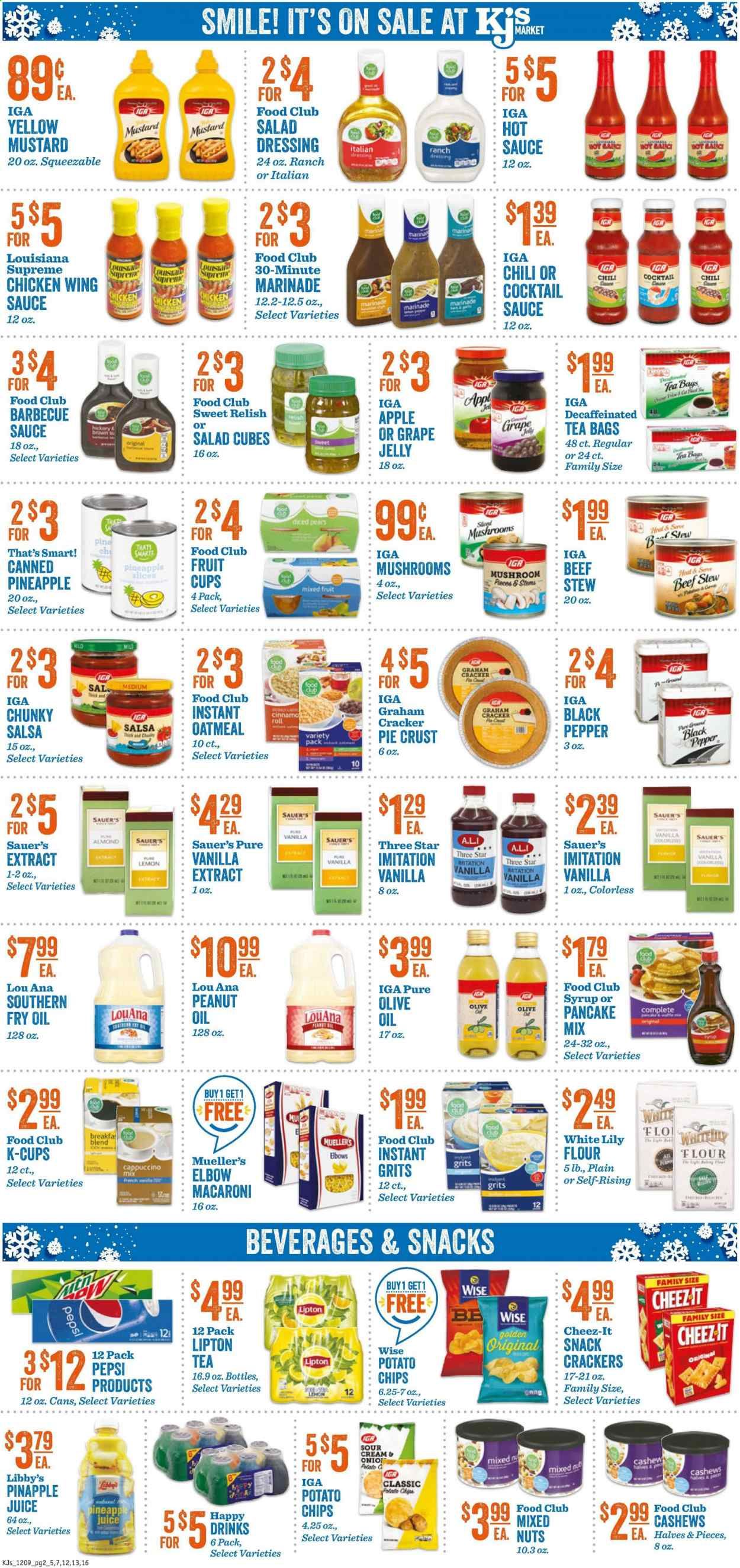KJ´s Market (GA, SC) Weekly Ad Flyer December 9 to December 15