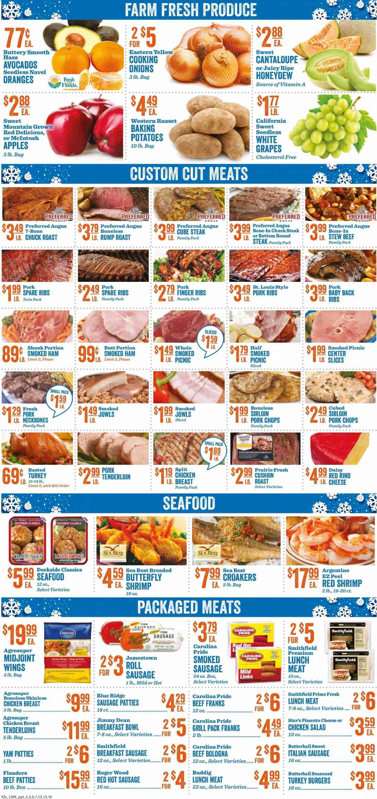 KJ´s Market (GA, SC) Weekly Ad Flyer December 9 to December 15