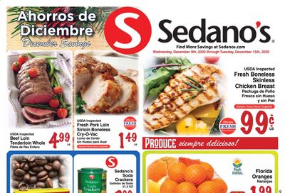 Sedano's (FL) Weekly Ad Flyer December 9 to December 15