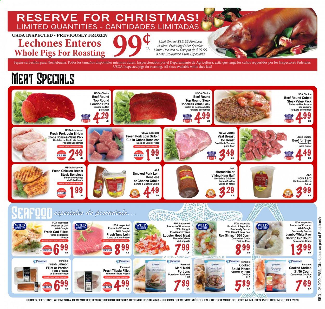 Sedano's (FL) Weekly Ad Flyer December 9 to December 15