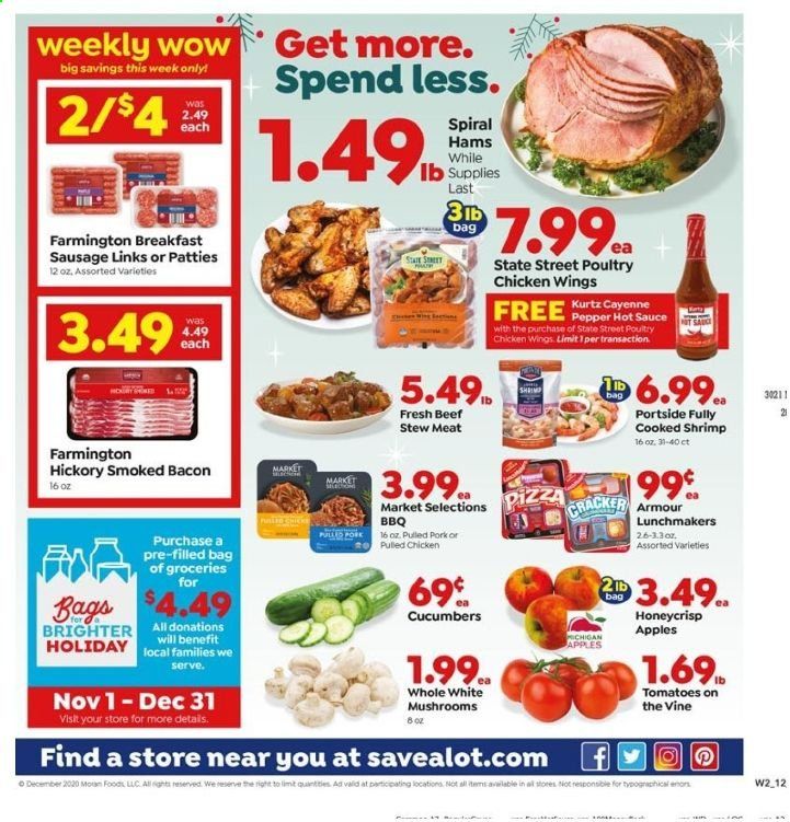 Save a Lot Weekly Ad Flyer December 9 to December 15