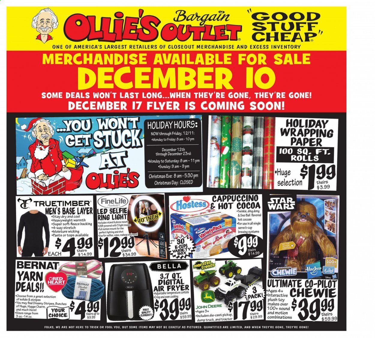 Ollie's Bargain Outlet Weekly Ad Flyer December 10 to December 16