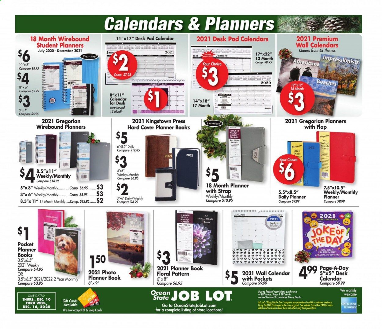 Ocean State Job Lot Weekly Ad Flyer December 10 to December 16