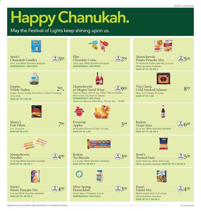 Publix (AL, FL, GA, NC, SC, TN, VA) Weekly Ad Flyer December 10 to December 16