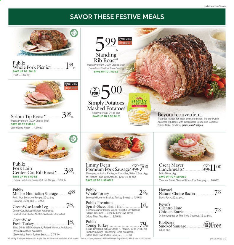 Publix (AL, FL, GA, NC, SC, TN, VA) Weekly Ad Flyer December 10 to December 16