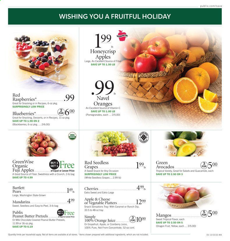 Publix (AL, FL, GA, NC, SC, TN, VA) Weekly Ad Flyer December 10 to December 16
