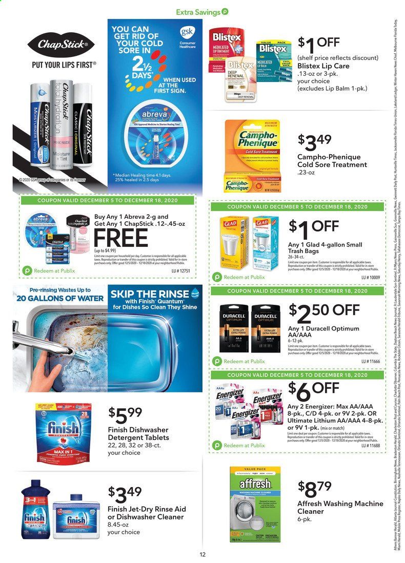 Publix (AL, FL, GA, NC, SC, TN, VA) Weekly Ad Flyer December 5 to December 18