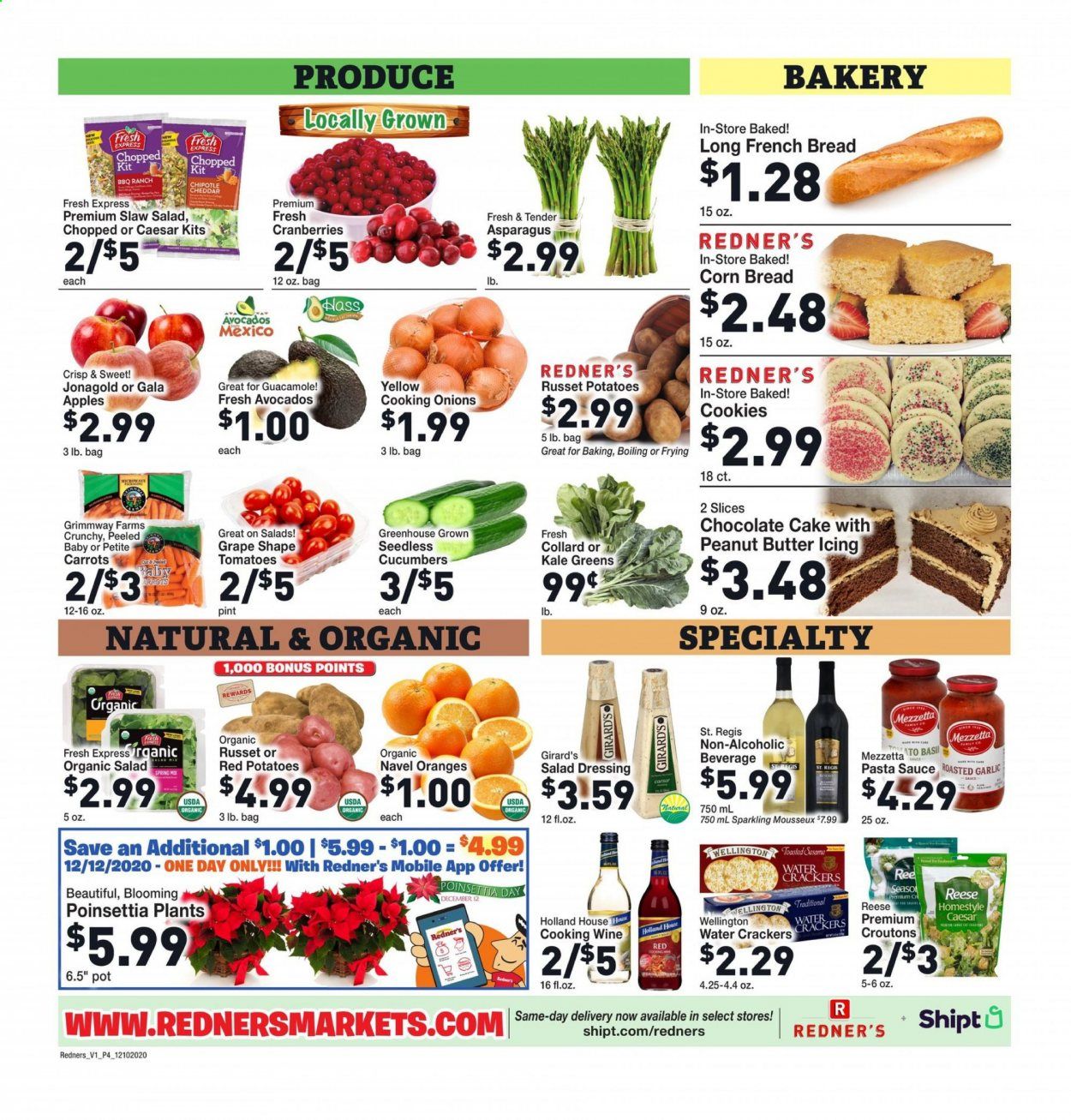 Redner's Markets Weekly Ad Flyer December 10 to December 16