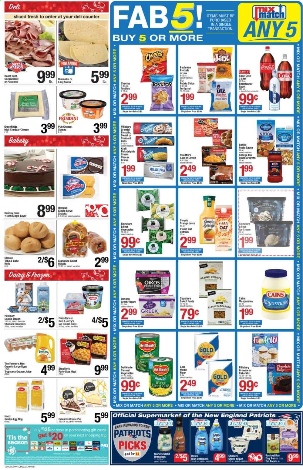 Shaw’s (MA, ME, NH, RI, VT) Weekly Ad Flyer December 11 to December 17