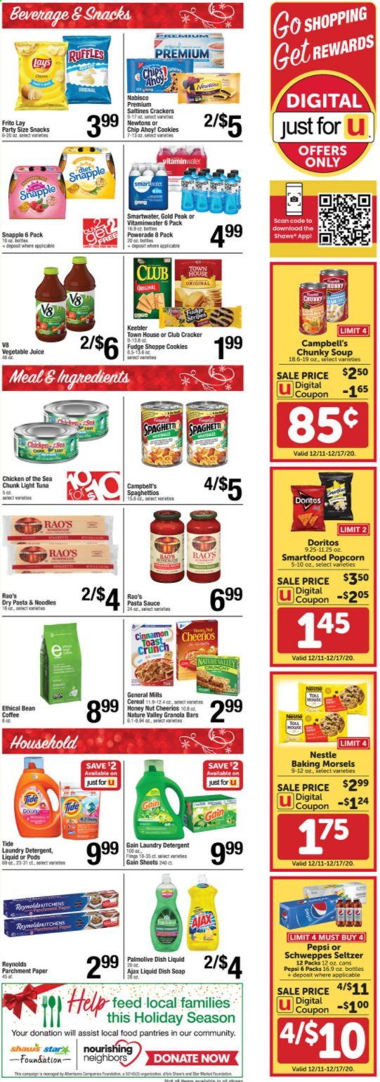 Shaw’s (MA, ME, NH, RI, VT) Weekly Ad Flyer December 11 to December 17