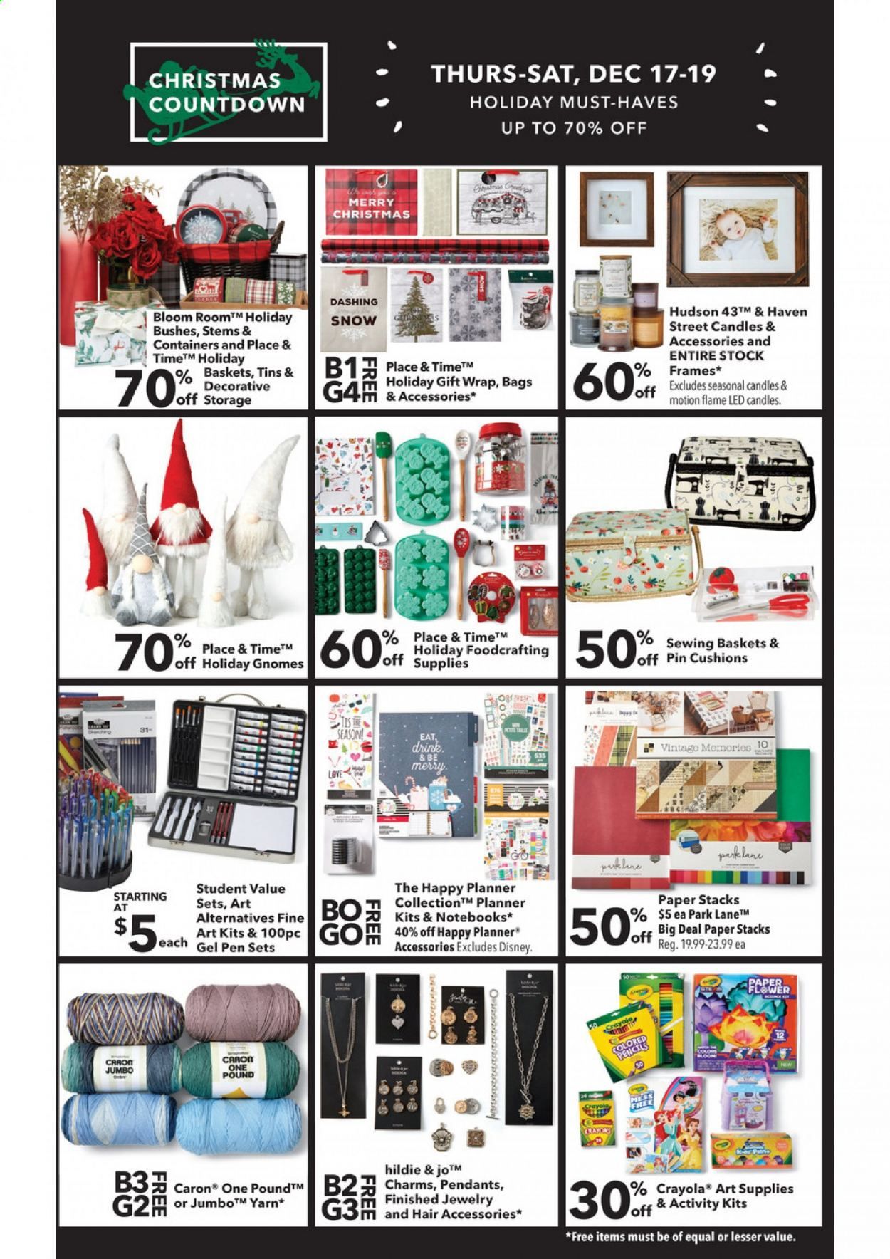JOANN Weekly Ad Flyer December 10 to December 24