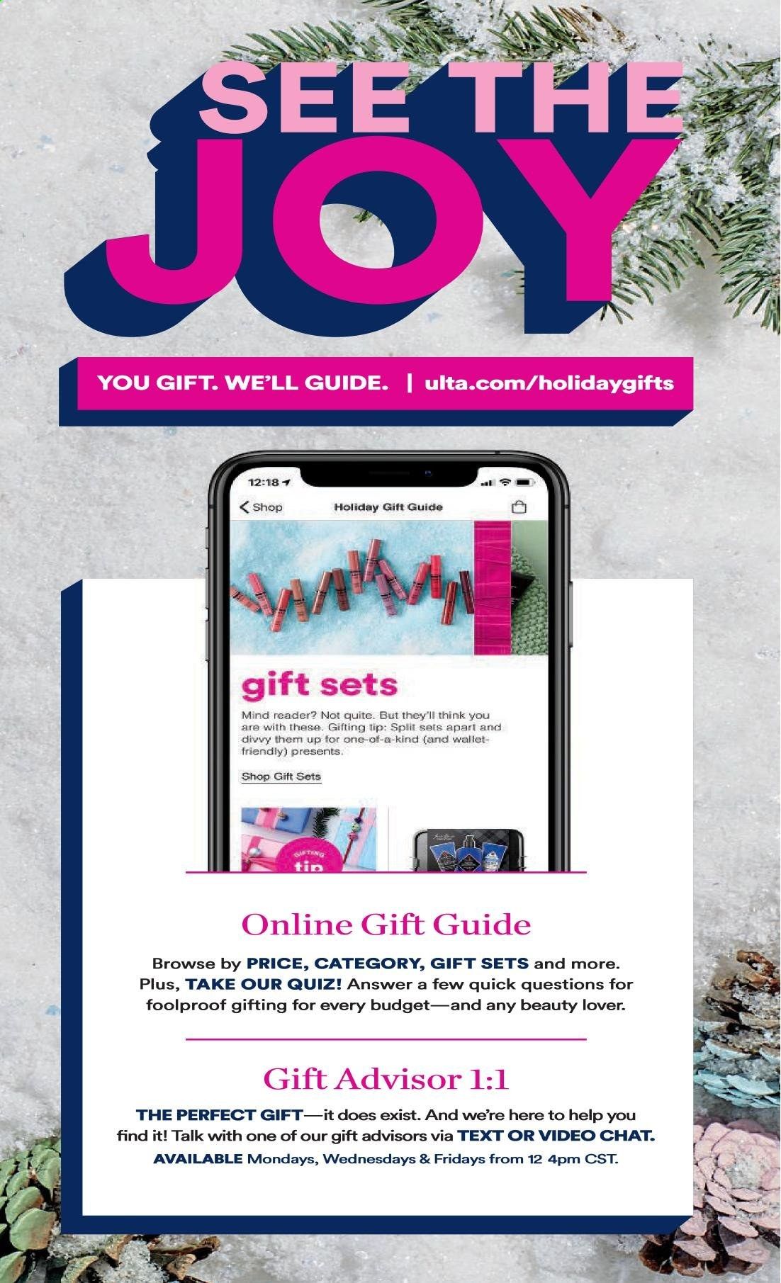 Ulta Beauty Weekly Ad Flyer December 7 to December 24