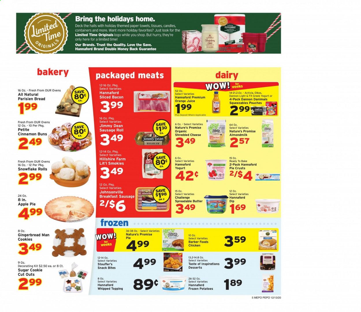 Hannaford (ME) Weekly Ad Flyer December 13 to December 19