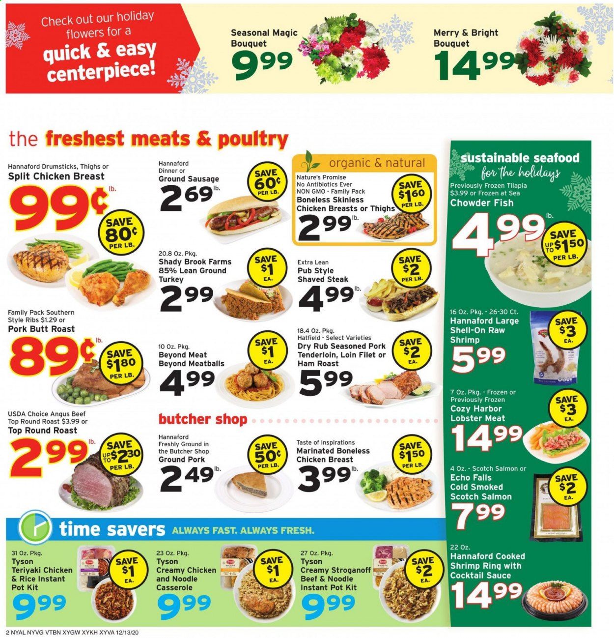 Hannaford (NY) Weekly Ad Flyer December 13 to December 19