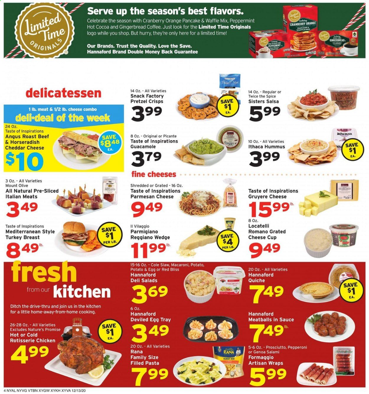 Hannaford (NY) Weekly Ad Flyer December 13 to December 19