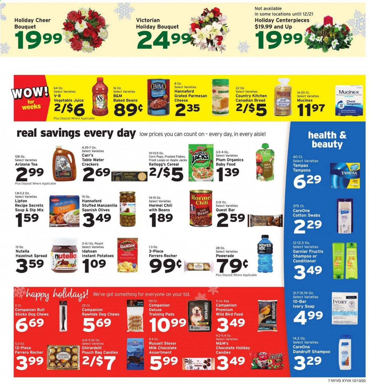Hannaford (NY) Weekly Ad Flyer December 13 to December 19