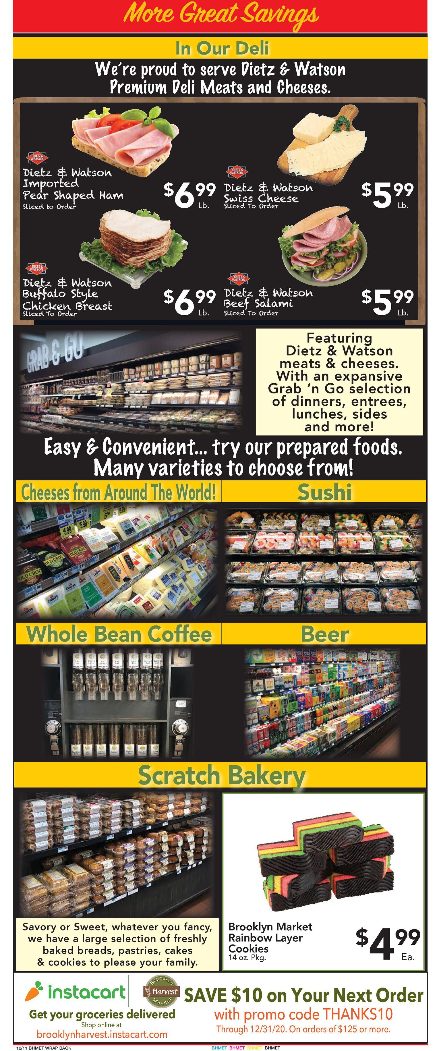 Brooklyn Harvest Market Weekly Ad Flyer December 11 to December 17, 2020